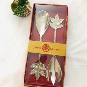 Jaipur Market- Large, Ornate-Utensil Serving Set